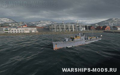 порт мурманск для WORLD OF WARSHIPS